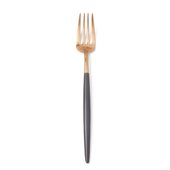 Glam Rosey Grey Dinner Fork